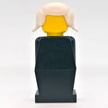 fig-006462 – LEGOLAND Female, Black Torso, Black Legs, White Hair