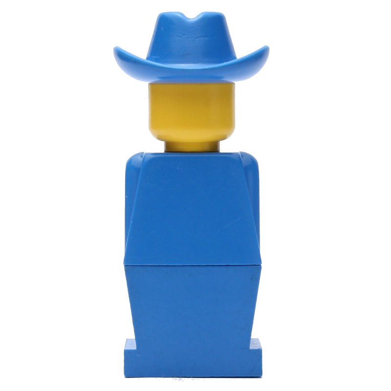 fig-006463 – LEGOLAND Blue Torso, Blue Legs, Blue Cowboy Hat