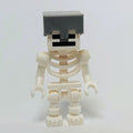 fig-006488 – Skeleton, Square Skull, Flat Silver Helmet