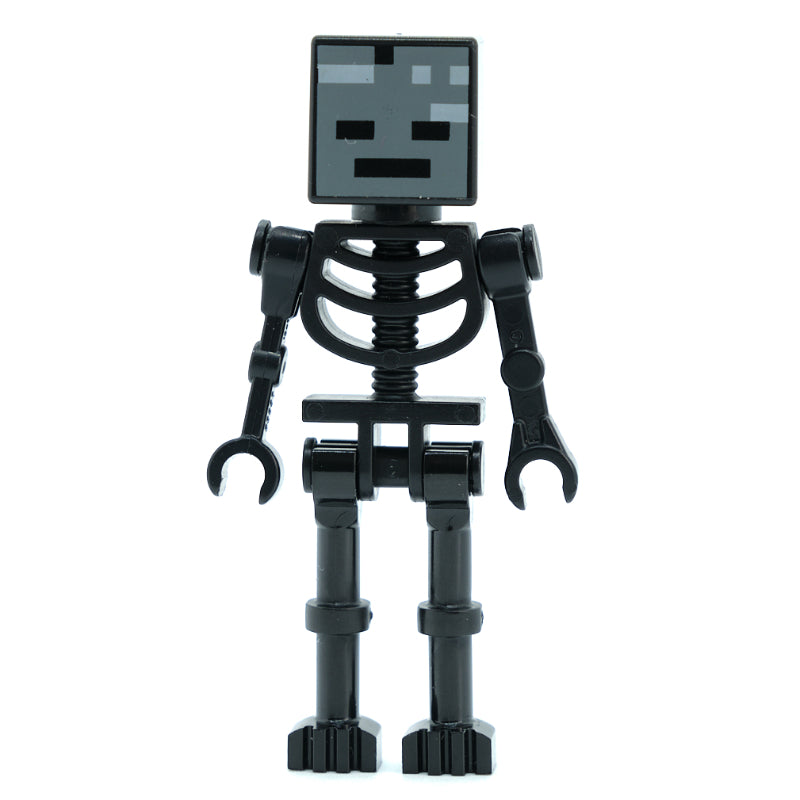 fig-006491 – Wither Skeleton, Square Skull, Straight Arms (60115 Torso)
