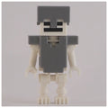 fig-006499 – Skeleton, Square Skull, Flat Silver Helmet and Armor