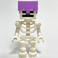 fig-006531 – Skeleton, Square Skull, Medium Lavender Helmet (60115 Torso), Spider Jockey
