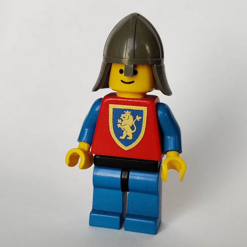 fig-006555 – Knight (Crusader Lion) - Blue Legs, Neck Protector