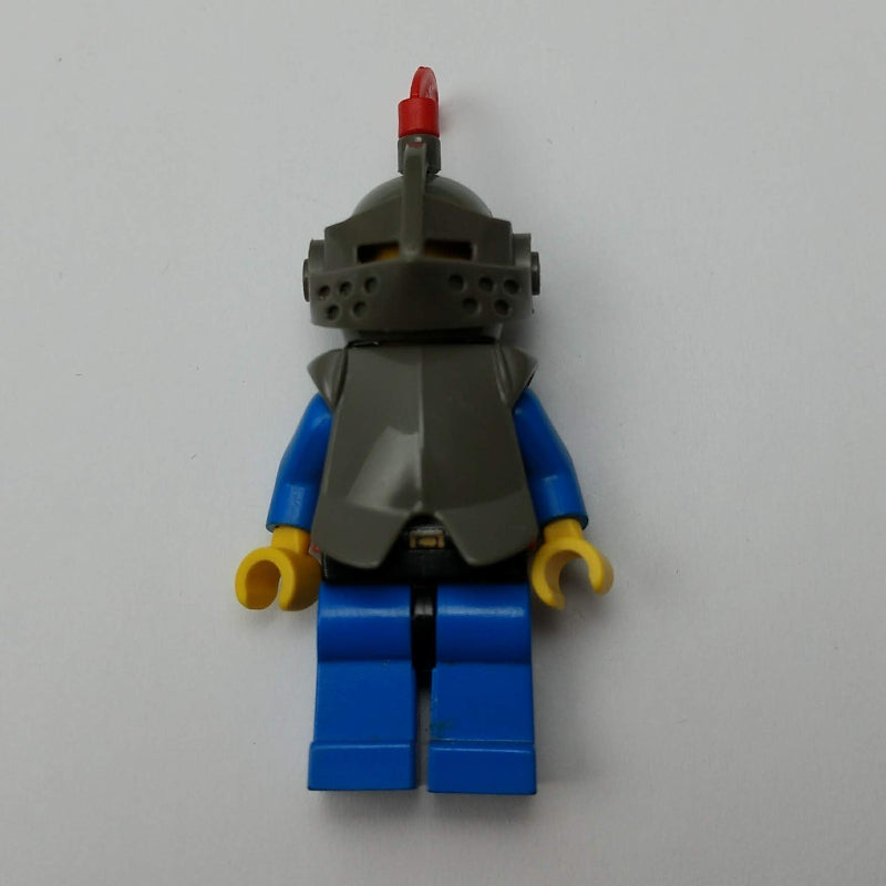 fig-006558 – Knight (Breastplate on Red) - Blue Legs, Red Feather