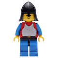 fig-006560 – Knight (Breastplate on Red) - Blue Legs, Black Neck-Protector