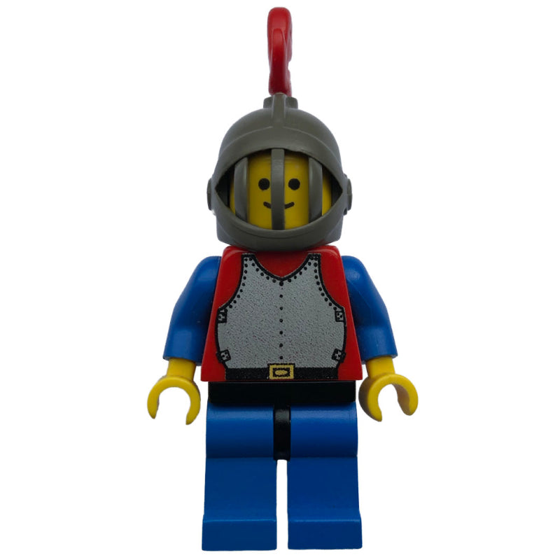 fig-006561 – Knight (Breastplate on Red) - Blue Legs, Red Plume