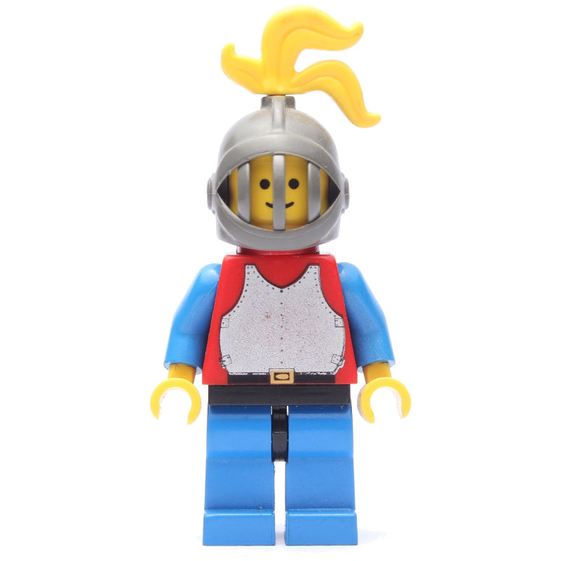 fig-006565 – Knight (Breastplate on Red) - Blue Legs, Yellow Plume