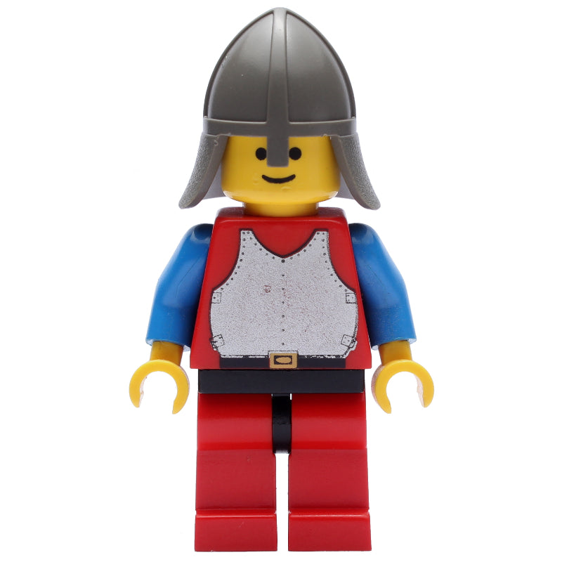 fig-006568 – Knight (Breastplate on Red) - Red Legs, Neck-Protector