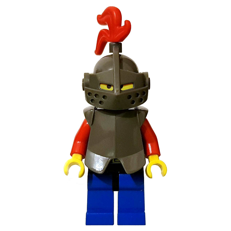 fig-006573 – Knight (Breastplate on Blue) - Blue Legs, Armor, Red Plume