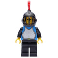 fig-006577 – Knight (Breastplate on Blue) - Black Legs, Black Helmet, Red Plume