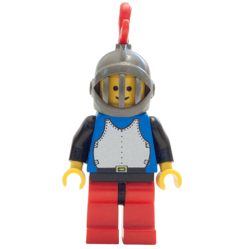fig-006583 – Knight (Breastplate on Blue) - Red Legs, Red Plume