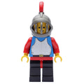 fig-006585 – Knight (Breastplate on Blue) - Black Legs, Red Plume