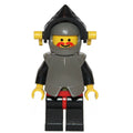 fig-006590 – Knight (Breastplate on Black) - Black Legs, Armor, Yellow Dragon Plume