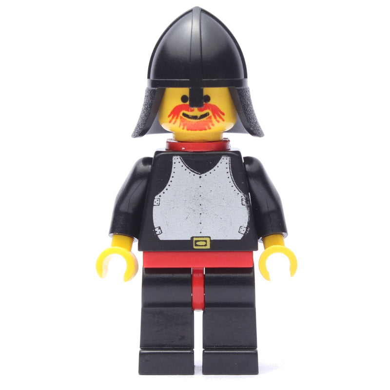 fig-006593 – Knight (Breastplate on Black) - Black Legs, Neck-Protector