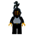 fig-006594 – Knight (Breastplate on Black) - Black Legs, Black Helmet, Black Plume