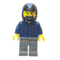fig-006678 – Hot Rod Driver, Plaid Shirt