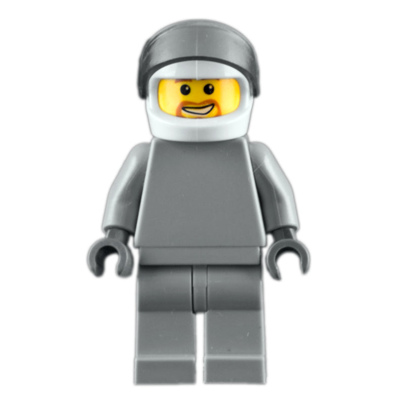 fig-006684 – Star Justice Astronaut, Beard, Plain Light Bluish Gray