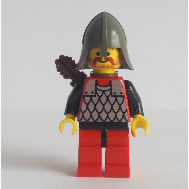 fig-006734 – Archer (Scale Mail on Red) - Black Arms, Red Legs