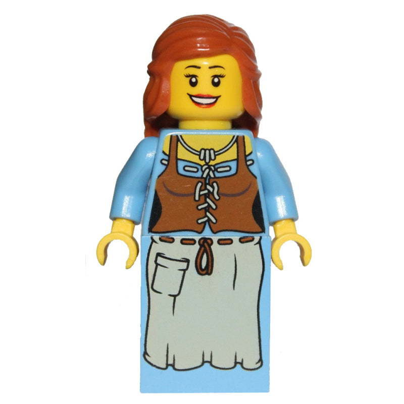 fig-006741 – Maiden (Kingdoms) - Dark Orange Hair