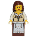 fig-006760 – Maiden (Fantasy Era) - Brown Skirt, Reddish Brown Hair