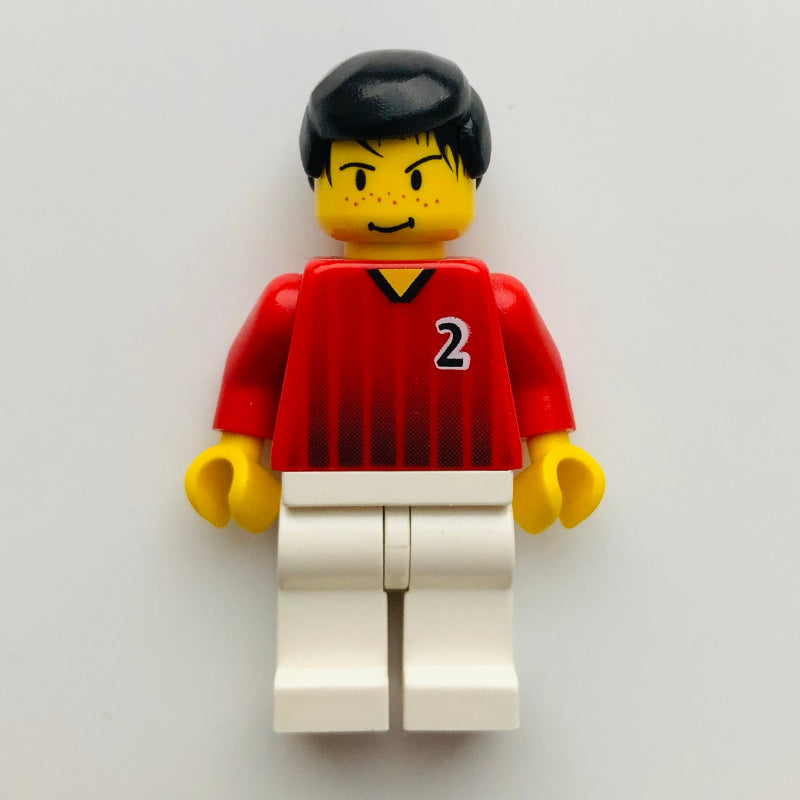 fig-006765 – Soccer Player Red Torso, White Legs #2