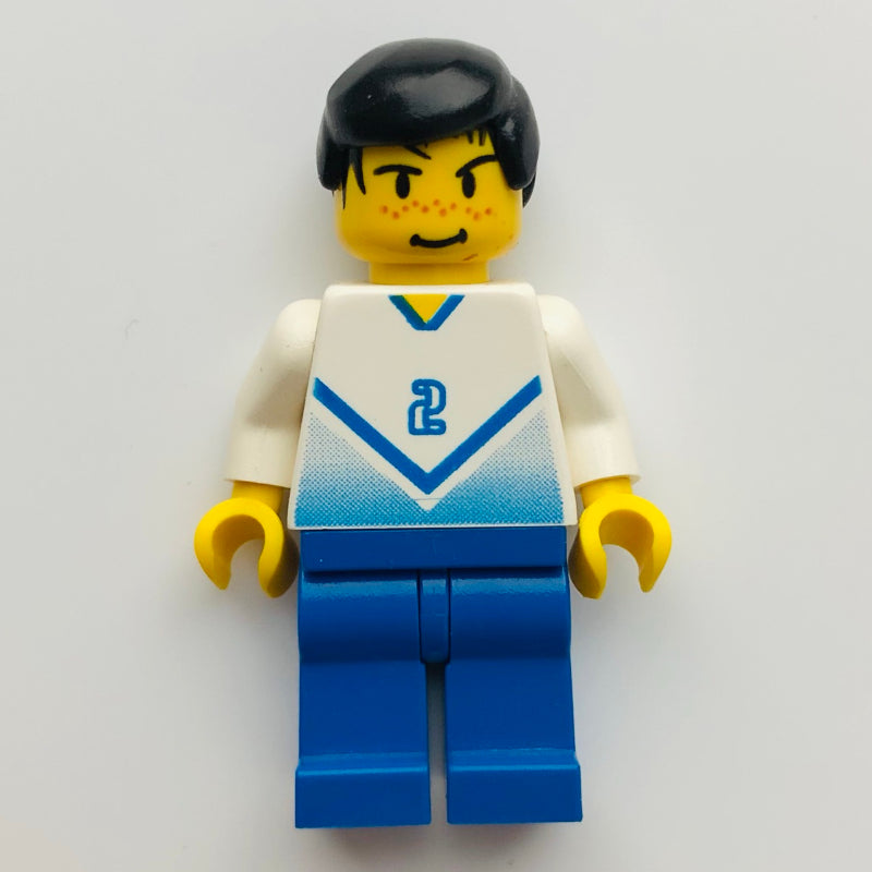 fig-006768 – Soccer Player White Torso, Blue Legs #2