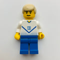 fig-006771 – Soccer Player White Torso, Blue Legs #10