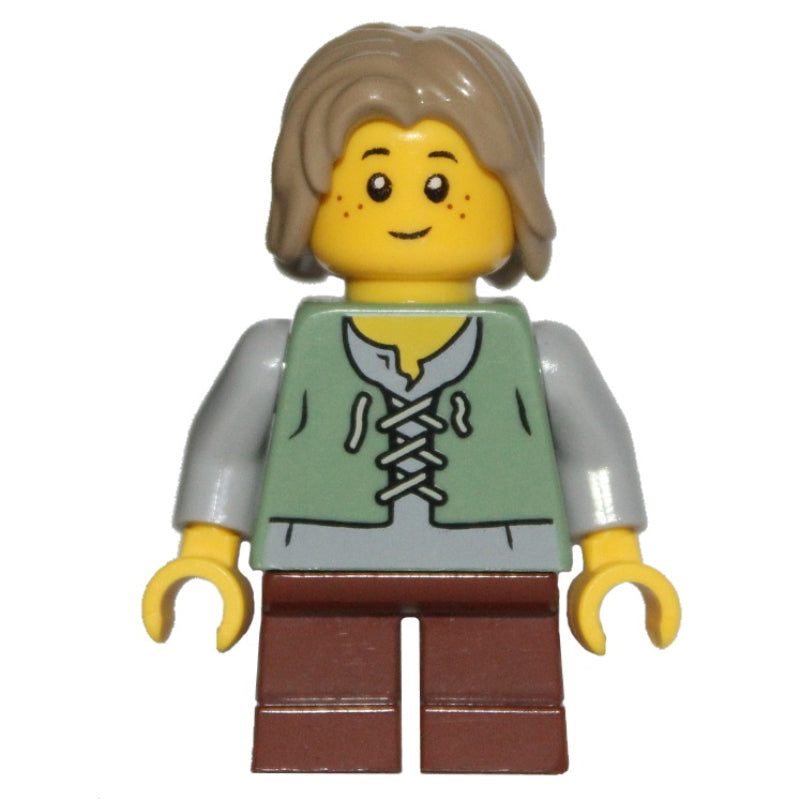 fig-006786 – Peasant (Kingdoms) - Dark Tan Hair