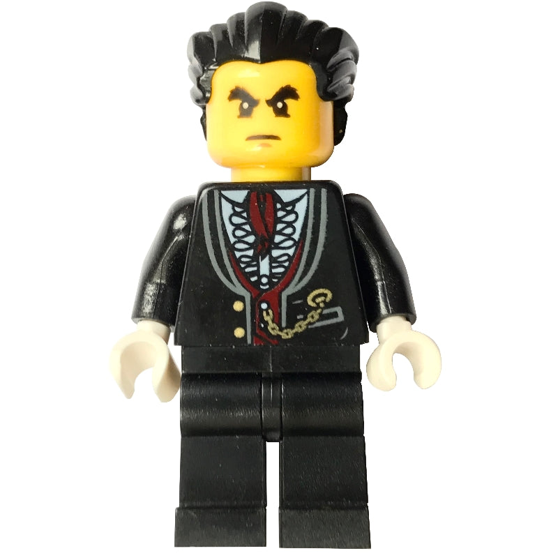 fig-006825 – Vampire, Ruffled Shirt, Gold Chain