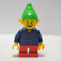 fig-006849 – Elf, Dark Blue Plaid Button Shirt