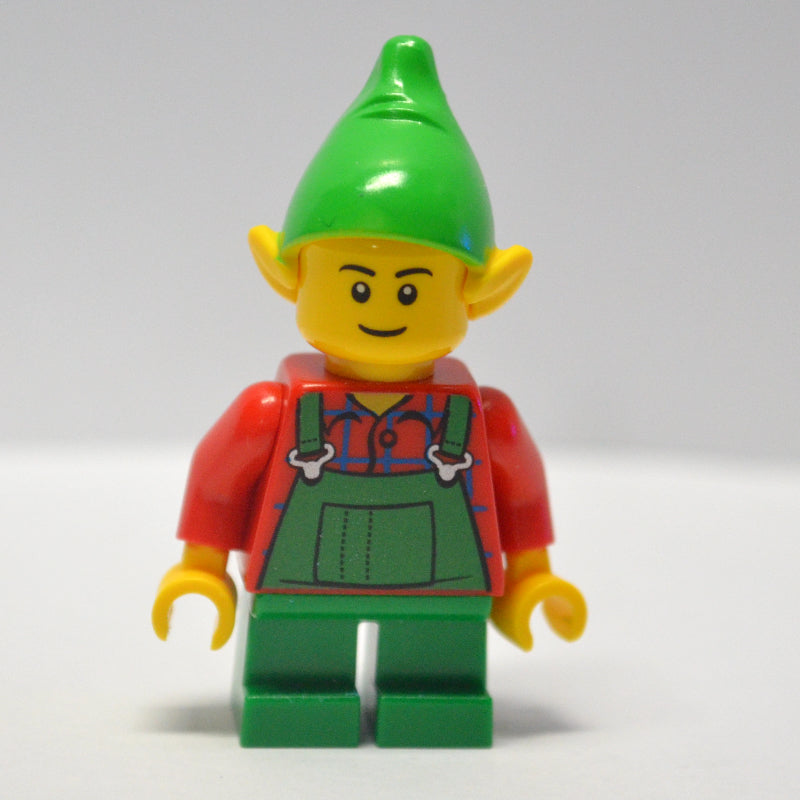 fig-006850 – Elf, Green Overalls, Short Green Legs