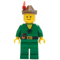 fig-006856 – Forestman (Forestmen) - Yellow, Brown Hat, Red Plume