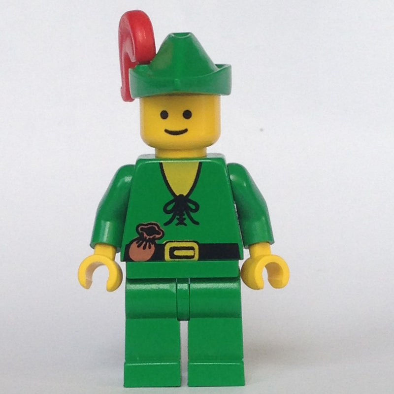fig-006857 – Forestman (Forestmen) - Yellow, Green Hat, Red Plume