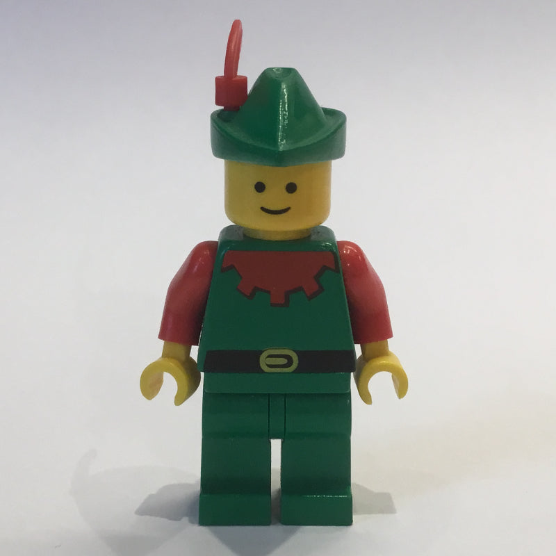 fig-006861 – Forestman (Forestmen) - Red, Green Hat, Red Plume