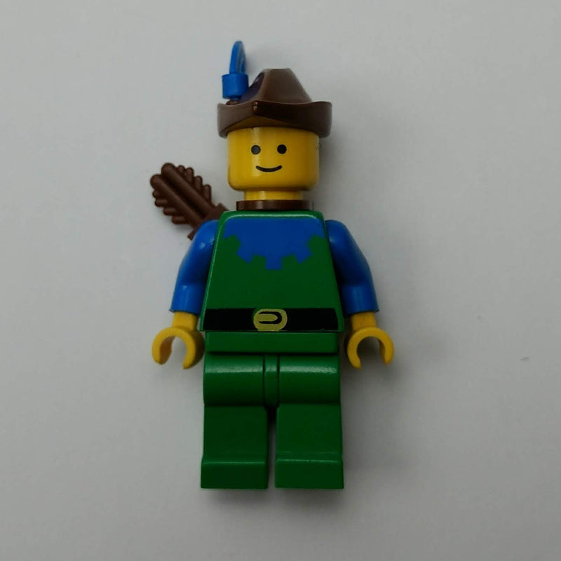 fig-006865 – Forestman Archer (Forestmen) - Blue, Brown Hat, Blue Plume
