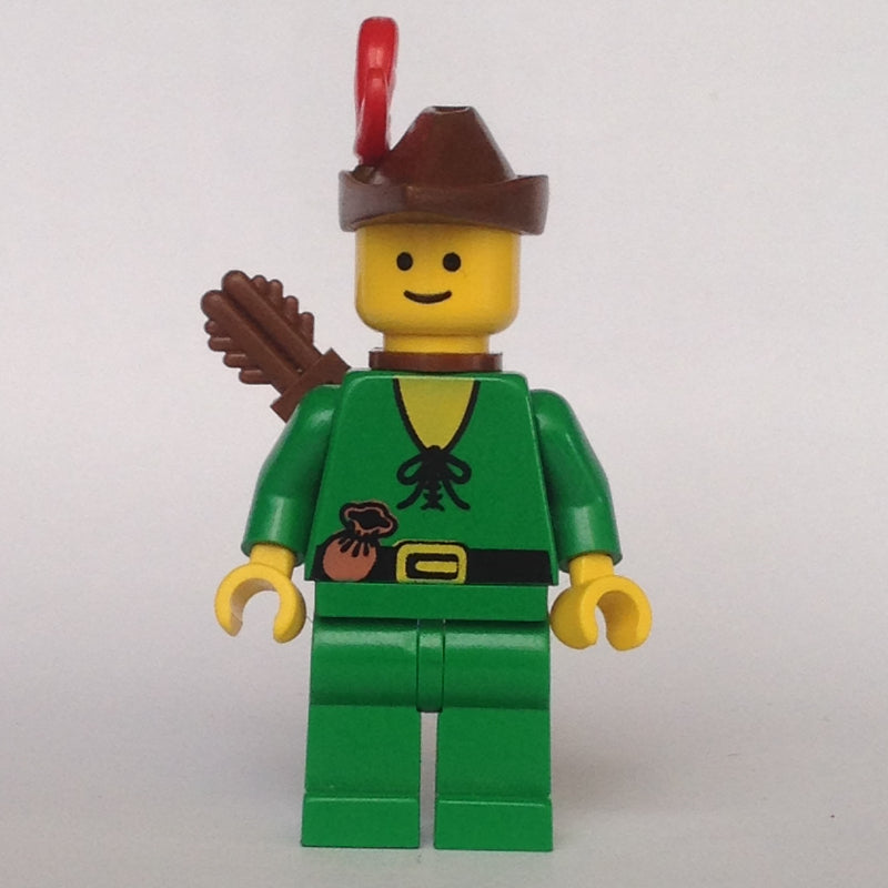 fig-006867 – Forestman Archer (Forestmen) - Yellow, Red Plume
