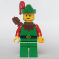 fig-006873 – Forestman Archer (Forestmen) - Red, Green Hat, Red Plume