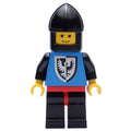 fig-006886 – Knight (Black Falcons) - Black Legs, Chin-Protector