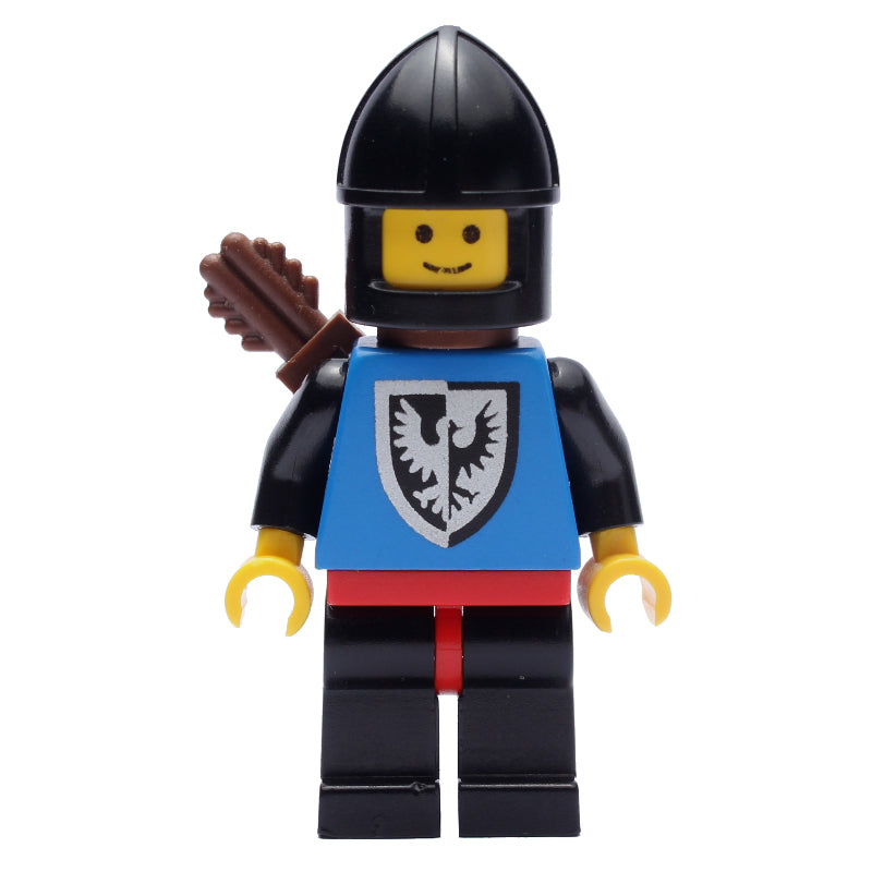 fig-006893 – Archer (Black Falcon) - Black Legs, Red Hips, Chin-Guard