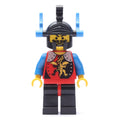 fig-006902 – Knight (Dragon Knights) - Black Legs, Red Hips, Blue Plumes