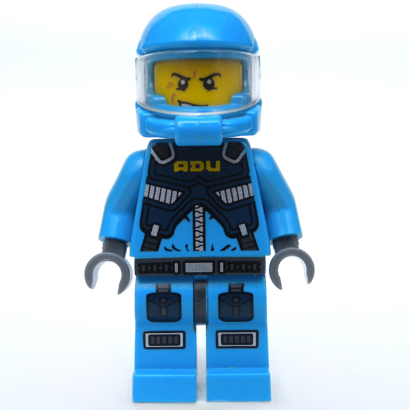 fig-006990 – ADU Soldier, Snarl / Surprised, Dark Azure Hips