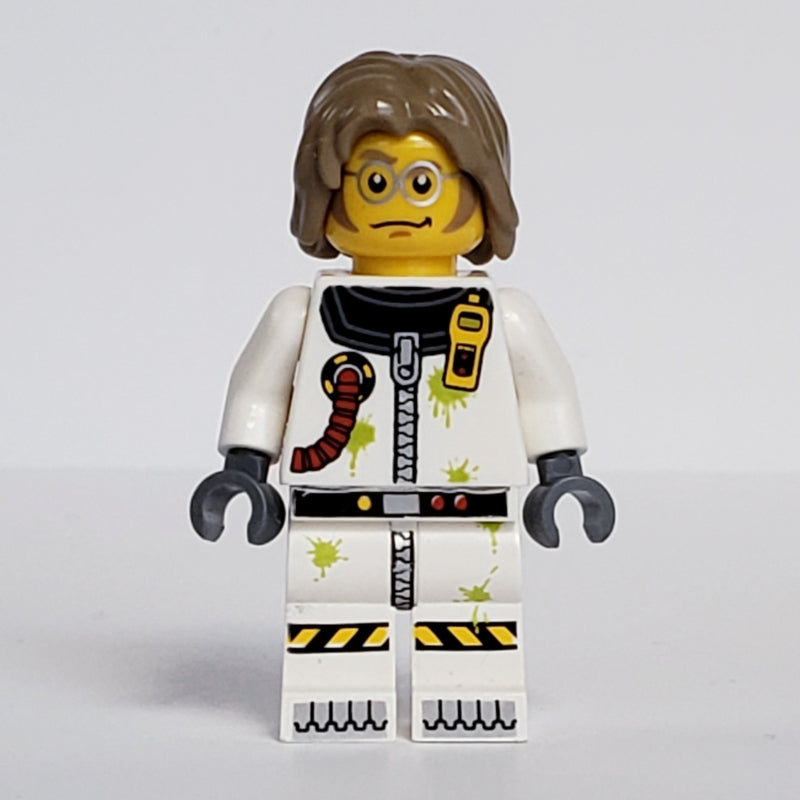 fig-006993 – Scientist in Hazmat Suit with Hair
