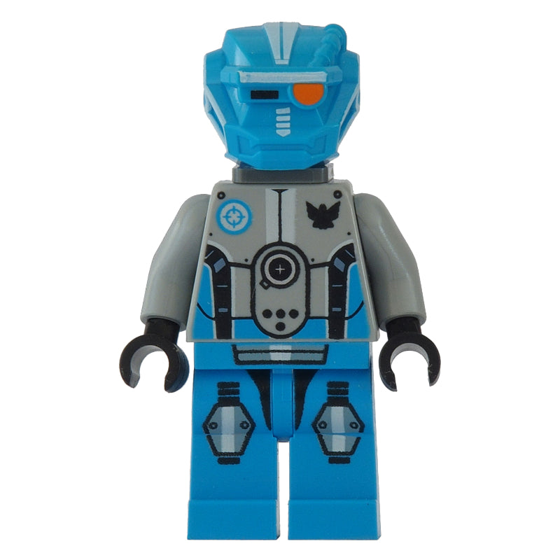 fig-007002 – Robot, Dark Azure with Neck Bracket