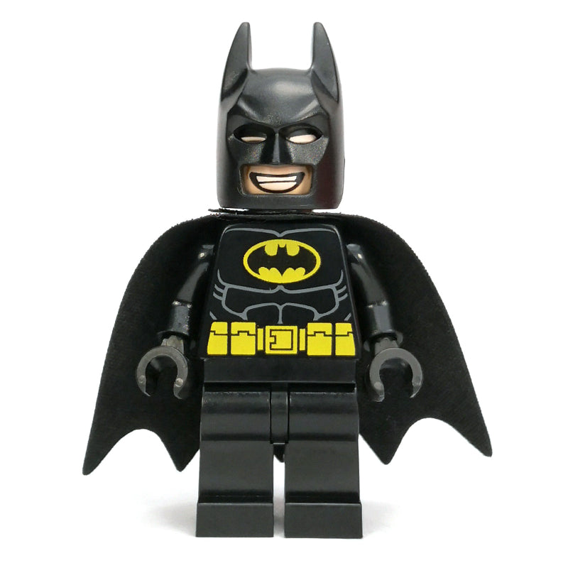 fig-007028 – Batman, Black Suit, Black Cape and Cowl, Yellow Batman Logo, Black Headband