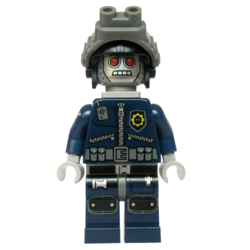 fig-007037 – Robot Police, Helmet with Night Vision Goggles, Neck Bracket
