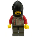 fig-007114 – Knight (Fright Knights) - Dark Gray Legs, Black Chin-Guard