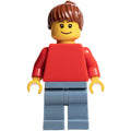 fig-007121 – Woman - Red Torso, Sand Blue Legs