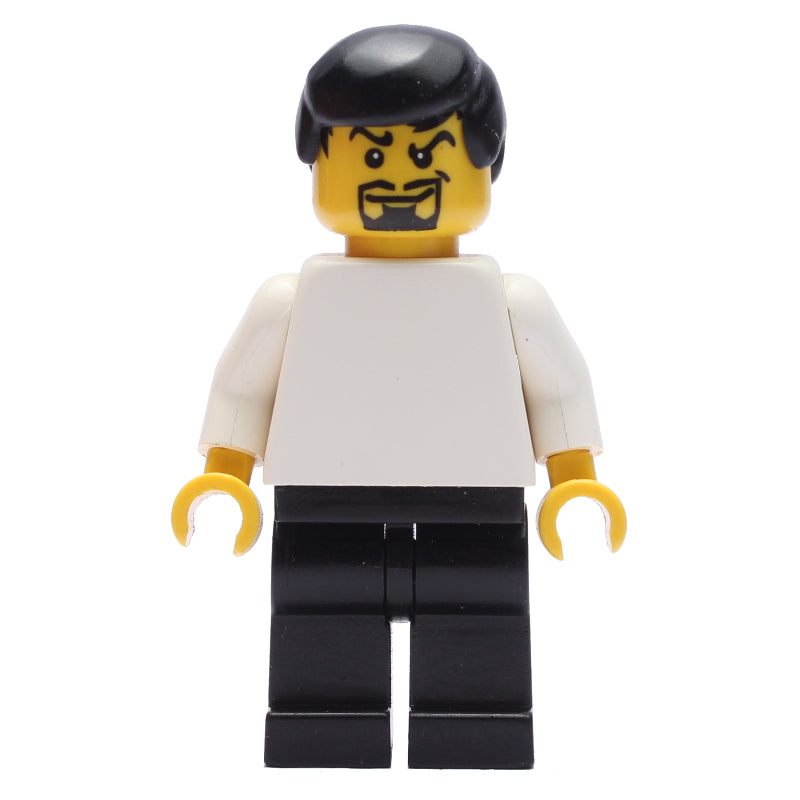 fig-007129 – Soccer Player White Plain Torso, Black Legs 3