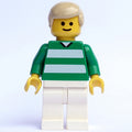 fig-007145 – Soccer Player Green Torso, White Legs #18