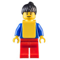 fig-007177 – Soccer Player Blue Torso, Red Legs, Yellow Vest, Female 1